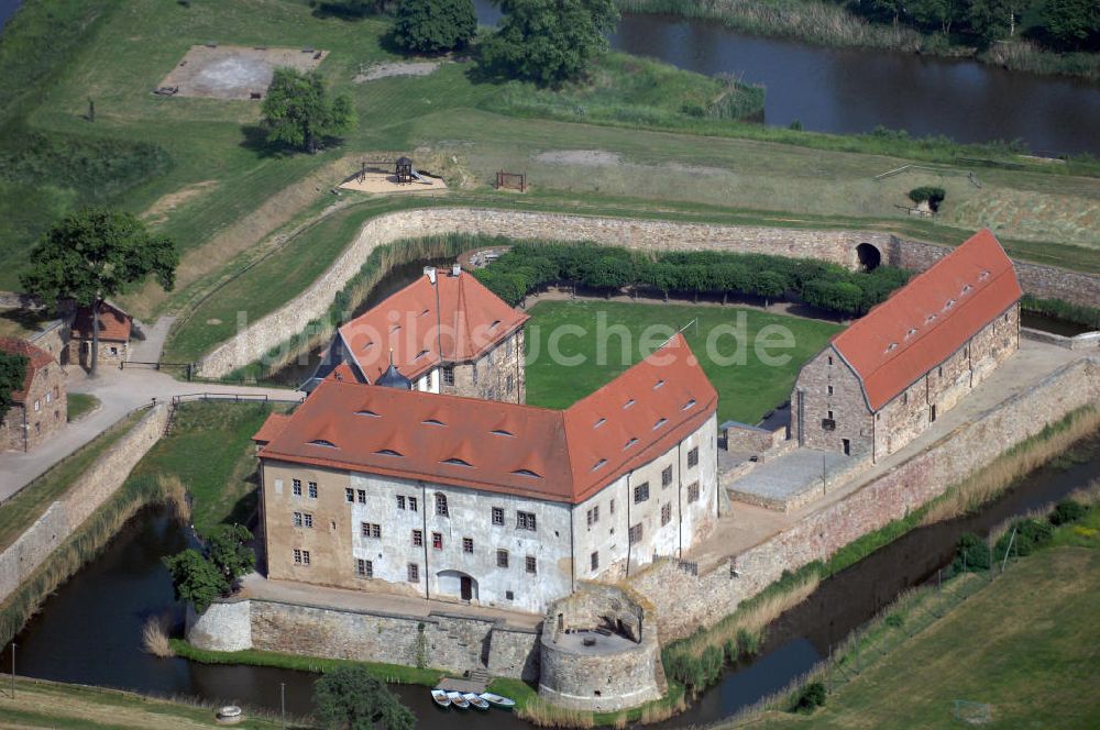 HELDRUNGEN aus der Vogelperspektive: Burg Heldrungen in Thüringen