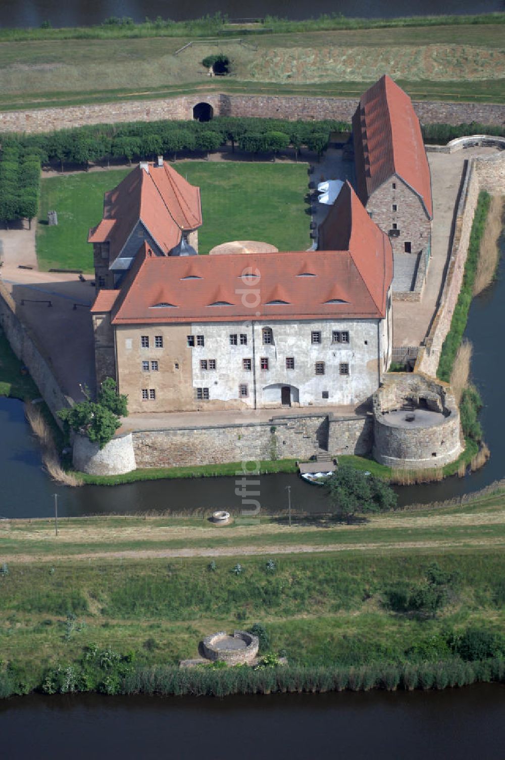 Luftaufnahme HELDRUNGEN - Burg Heldrungen in Thüringen