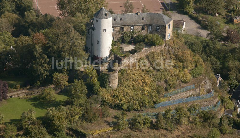 Bad Neuenahr aus der Vogelperspektive: Burg Kreuzberg in Bad Neuenahr