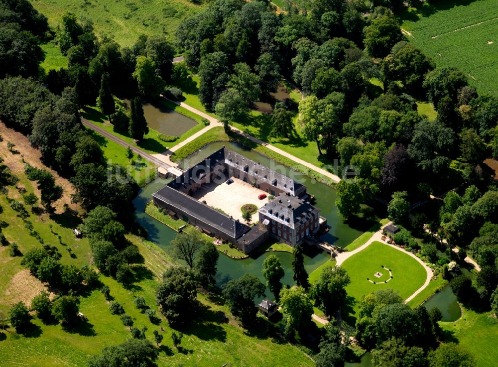 Müddersheim von oben - Burg Müddersheim im Bundesland Nordrhein-Westfalen