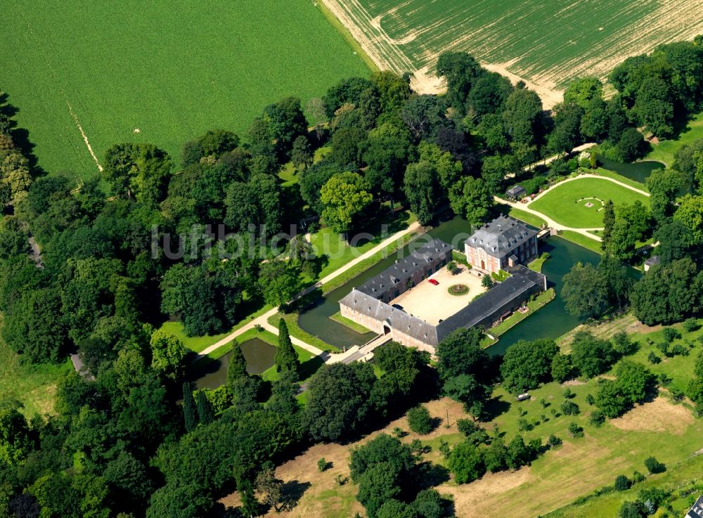 Müddersheim aus der Vogelperspektive: Burg Müddersheim im Bundesland Nordrhein-Westfalen