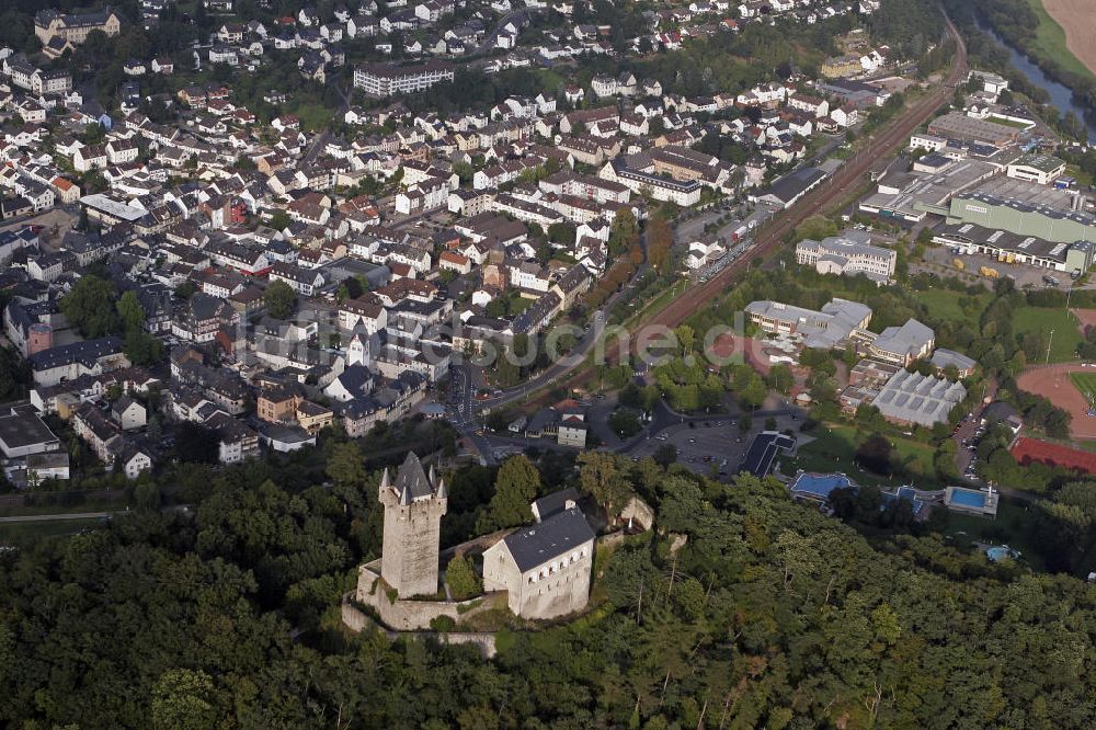 Luftaufnahme Nassau - Burg Nassau