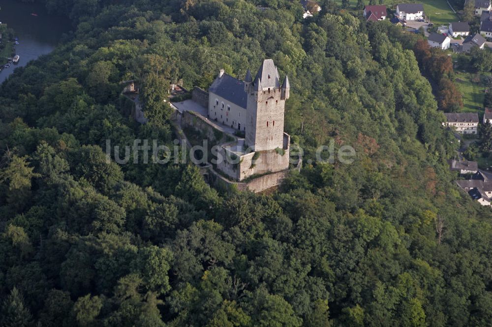 Luftaufnahme Nassau - Burg Nassau