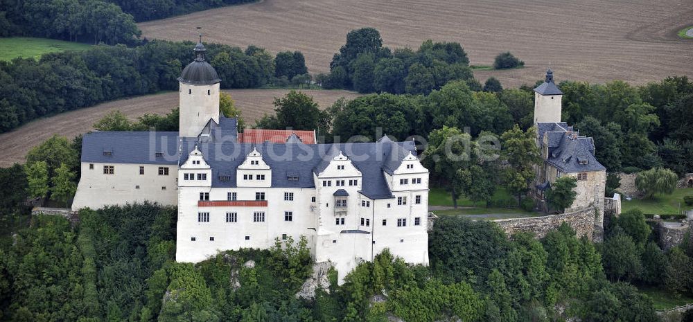 Luftbild Ranis - Burg Ranis