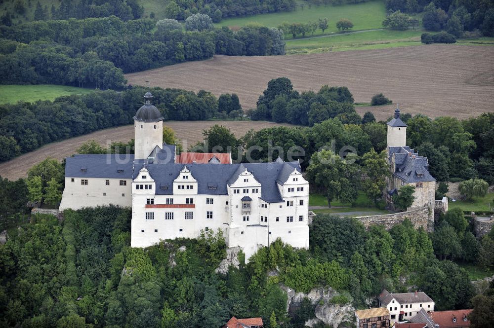 Luftaufnahme Ranis - Burg Ranis