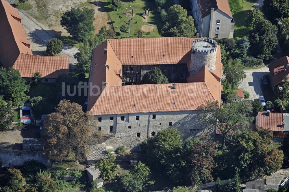 Schlanstedt aus der Vogelperspektive: Burg Schlanstedt