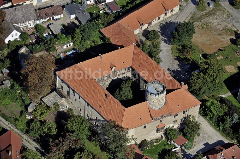 Luftaufnahme Schlanstedt - Burg Schlanstedt