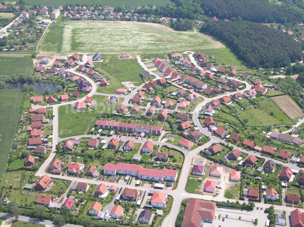 Burg Stargard aus der Vogelperspektive: Burg Stargard