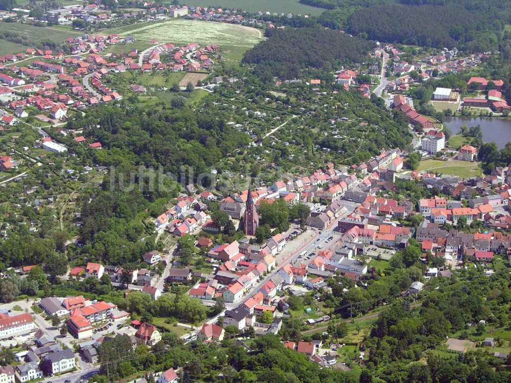 Burg Stargard von oben - Burg Stargard