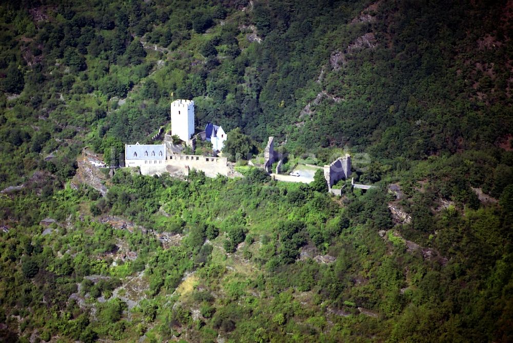 Luftbild Kamp-Bornhofen - Burg Sterrenberg bei Kamp-Bornhofen im Bundesland Rheinland-Pfalz