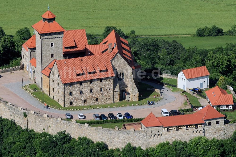 Luftaufnahme Wachsenburg - Burg der Veste Wachsenburg im Bundesland Thüringen