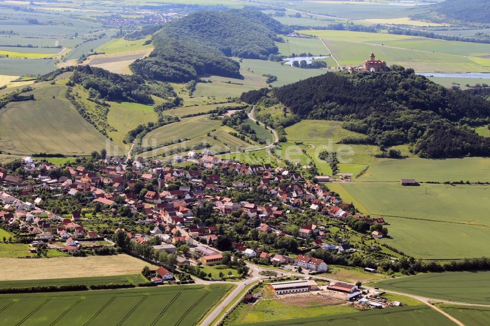 Luftbild Wachsenburg - Burg der Veste Wachsenburg im Bundesland Thüringen