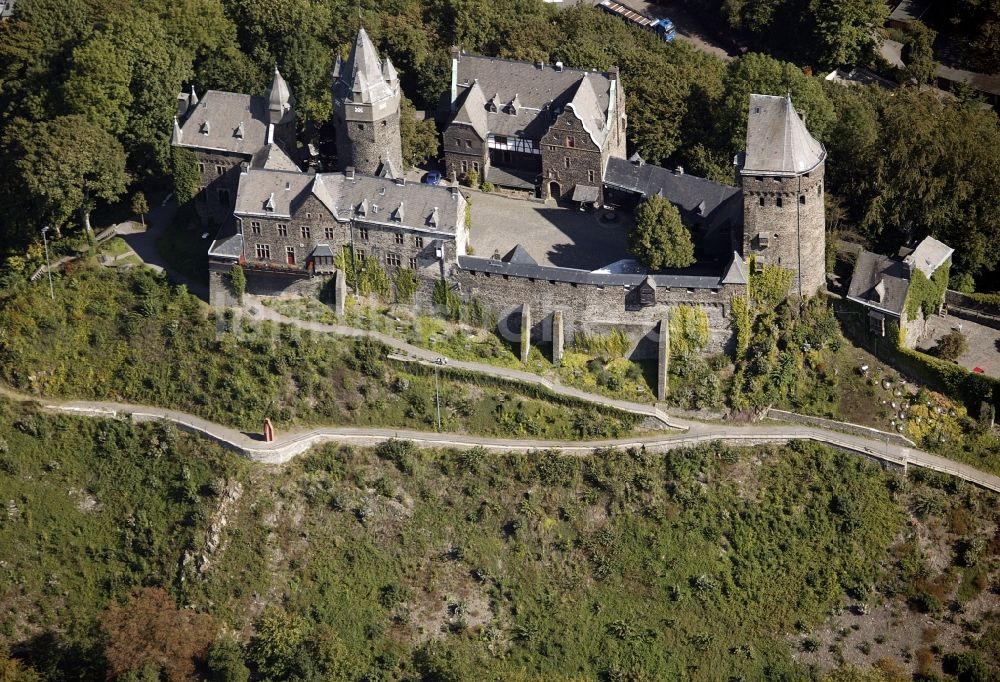 Altena aus der Vogelperspektive: Burganlage der Burg Altena in Altena im Bundesland Nordrhein-Westfalen, Deutschland