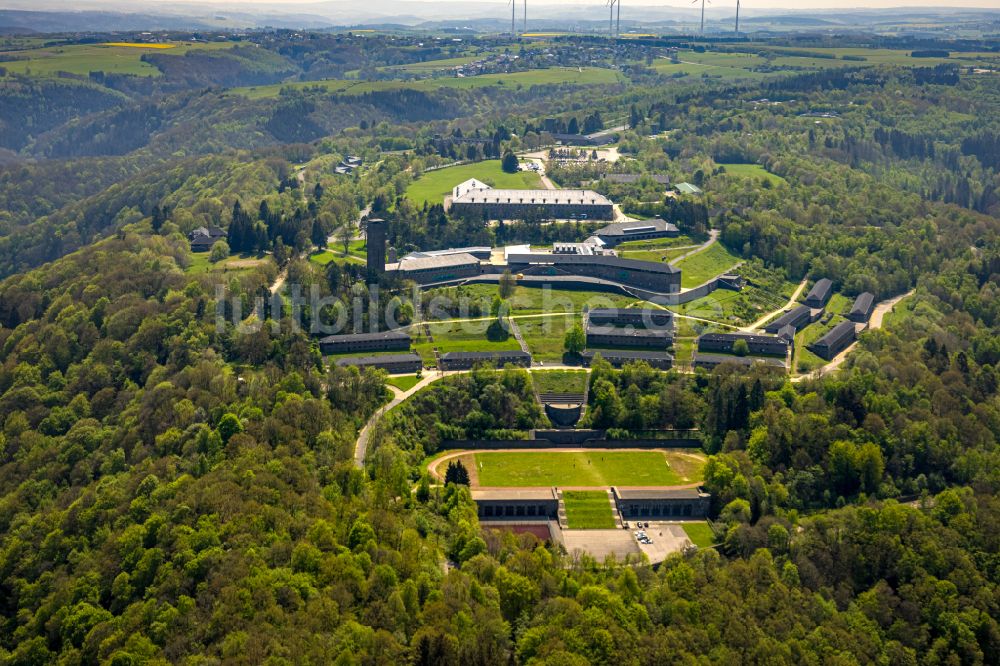 Luftbild Schleiden - Burganlage NS- Ordensburg in Schleiden im Bundesland Nordrhein-Westfalen, Deutschland