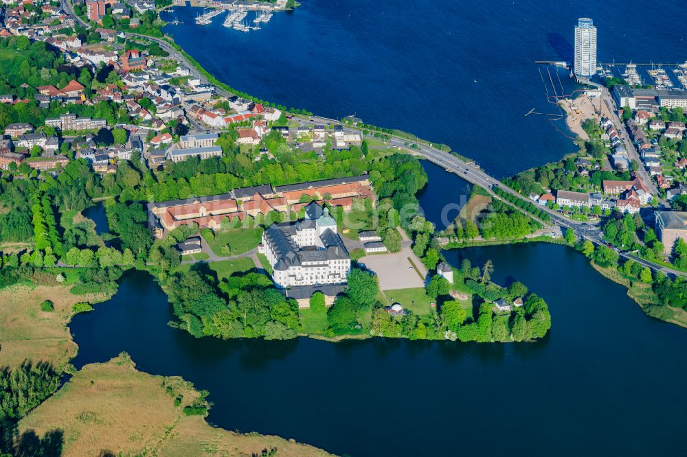 Luftbild Schleswig - Burganlage des Schloss Gottorf im Ortsteil Annettenhöh in Schleswig im Bundesland Schleswig-Holstein