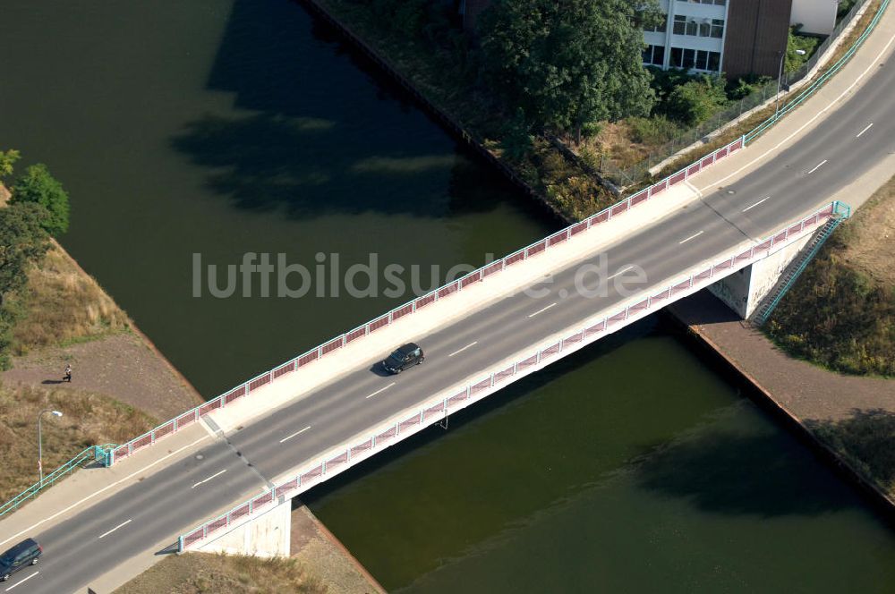 BURG von oben - Burger Brücke