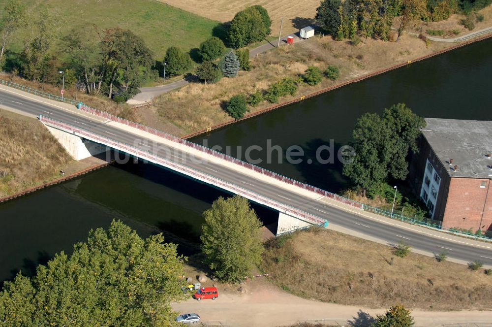 BURG von oben - Burger Brücke