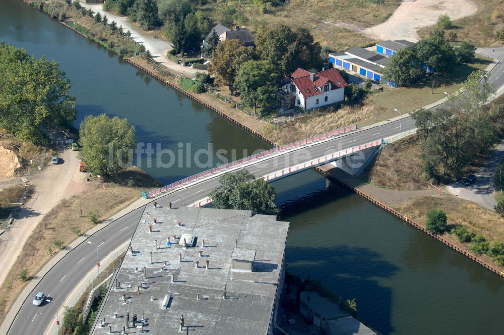 BURG von oben - Burger Brücke