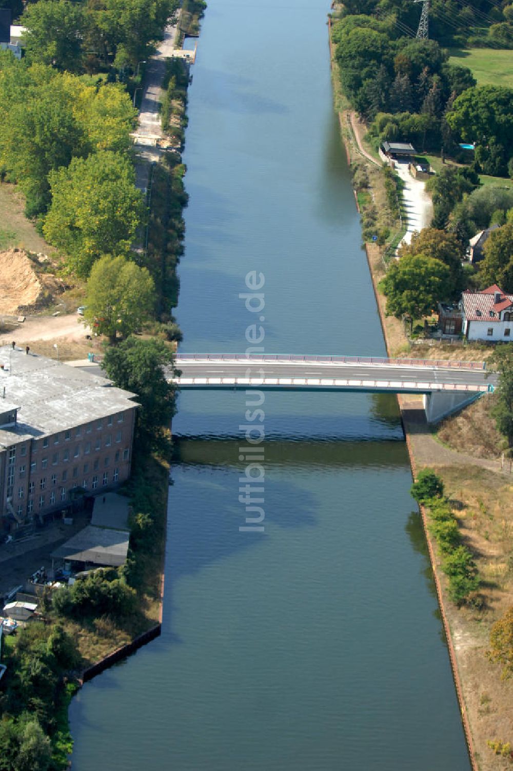 Luftbild BURG - Burger Brücke