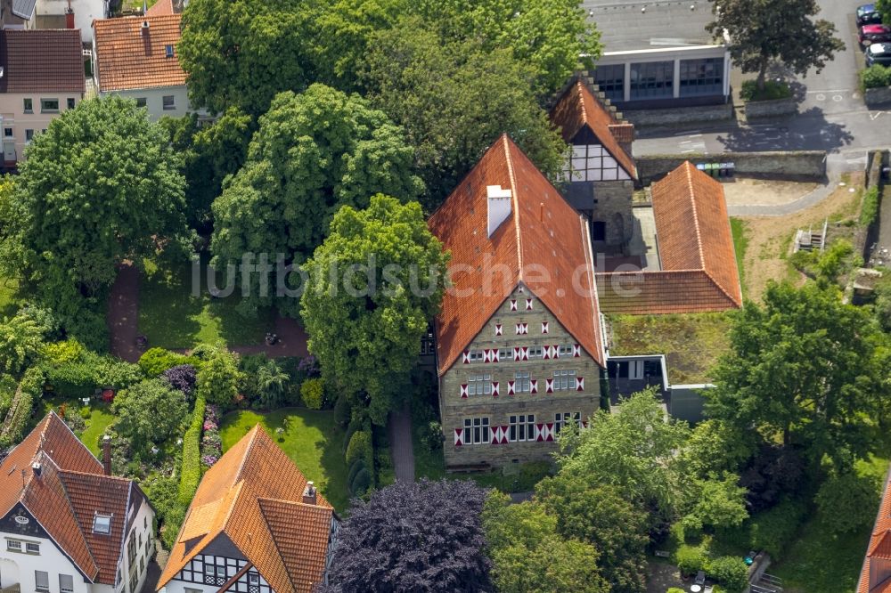 Luftbild Soest - Burghofmuseum in Soest im Bundesland Nordrhein-Westfalen