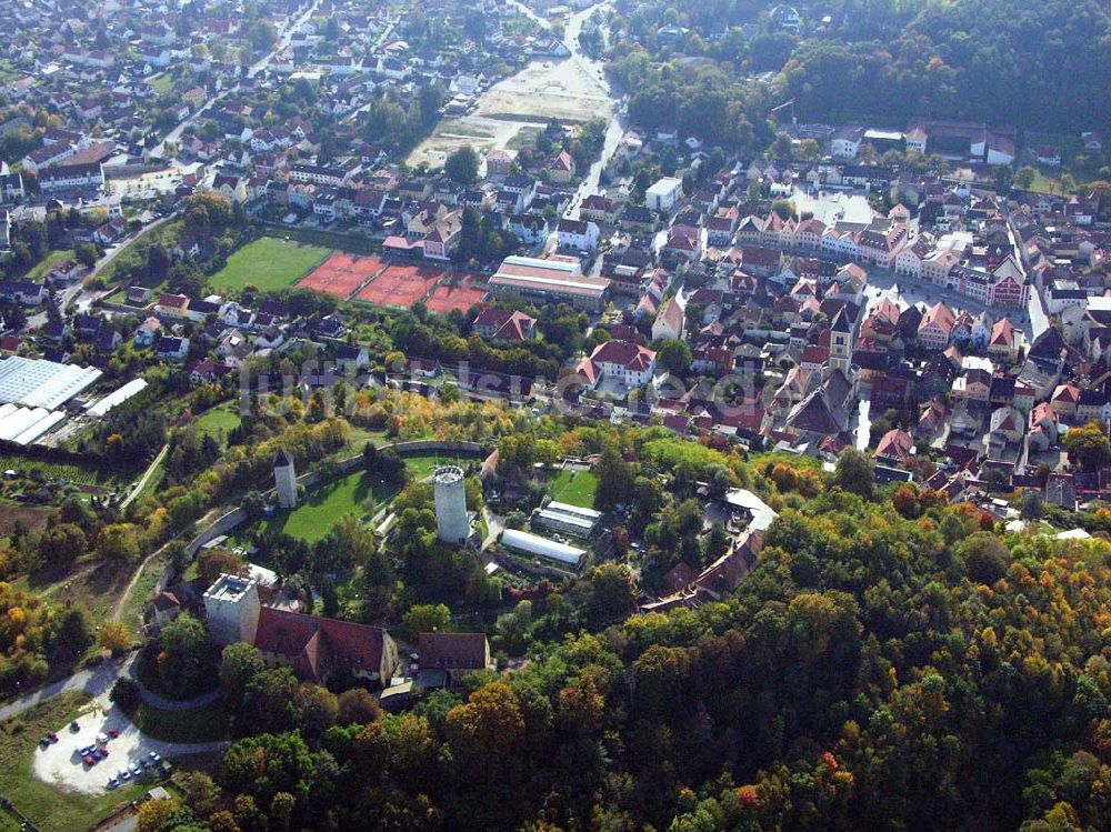 Luftaufnahme Burglengenfeld / Bayern - Burglengenfeld in Burglengenfeld 08.10.2005