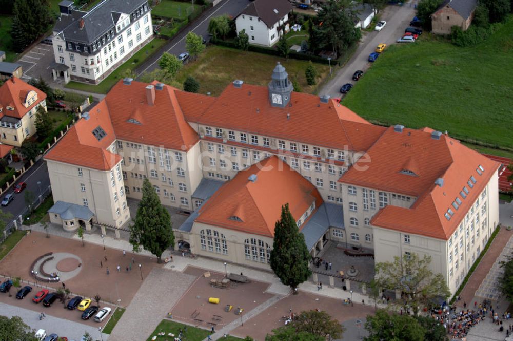 Luftbild Burgstädt - Burgstädt Gymnasium