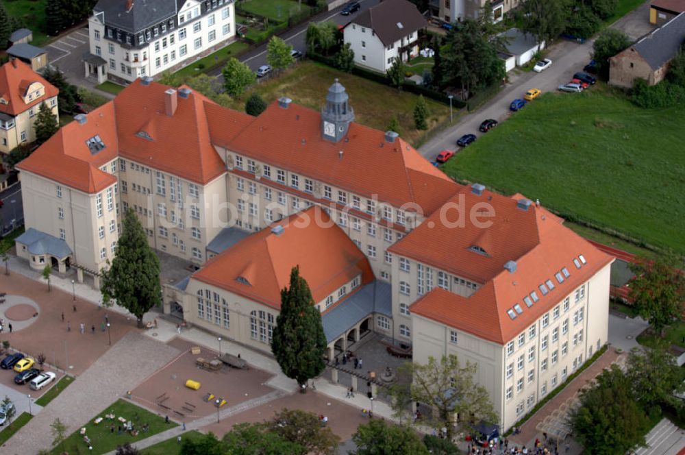 Luftaufnahme Burgstädt - Burgstädt Gymnasium