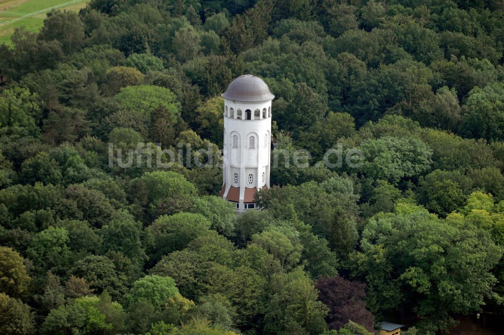 Burgstädt von oben - Burgstädt Taurasteinturm