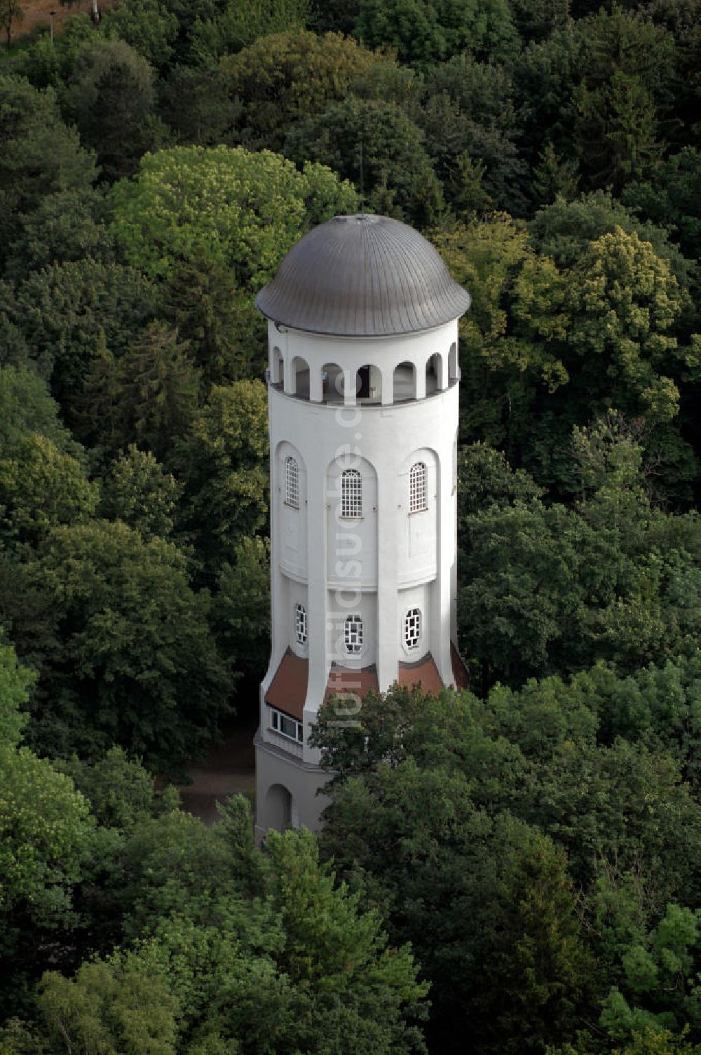 Luftbild Burgstädt - Burgstädt Taurasteinturm