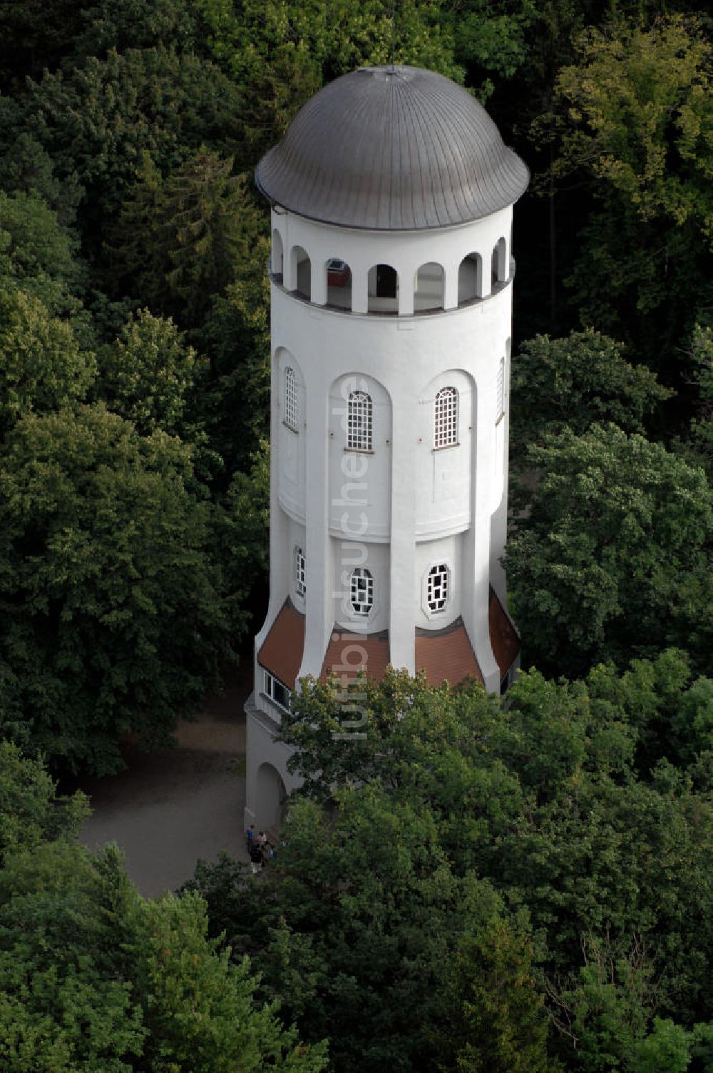 Luftaufnahme Burgstädt - Burgstädt Taurasteinturm