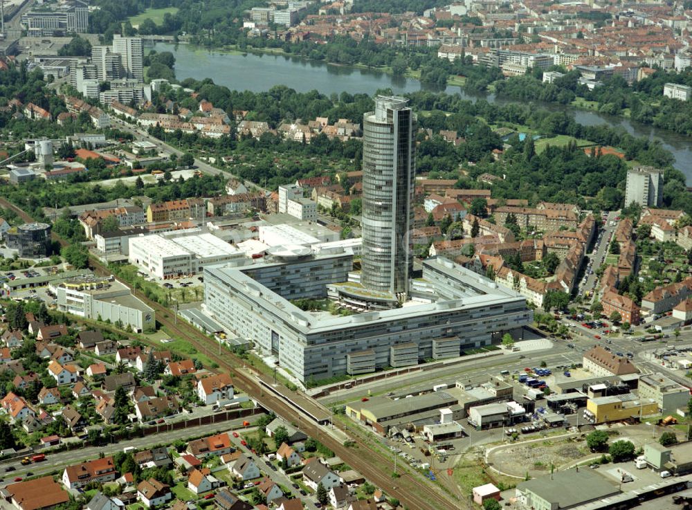 Luftaufnahme Nürnberg - Business Tower Nürnberg