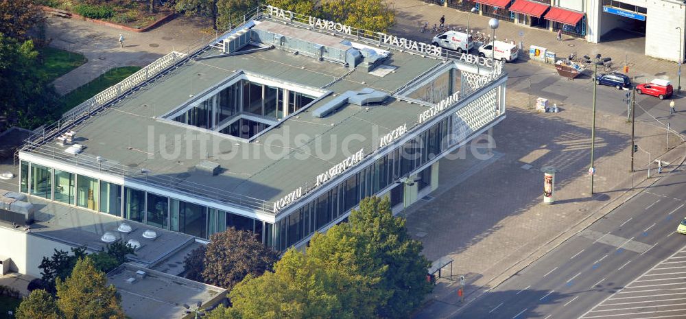 Luftaufnahme Berlin Mitte - Café Moskau Berlin