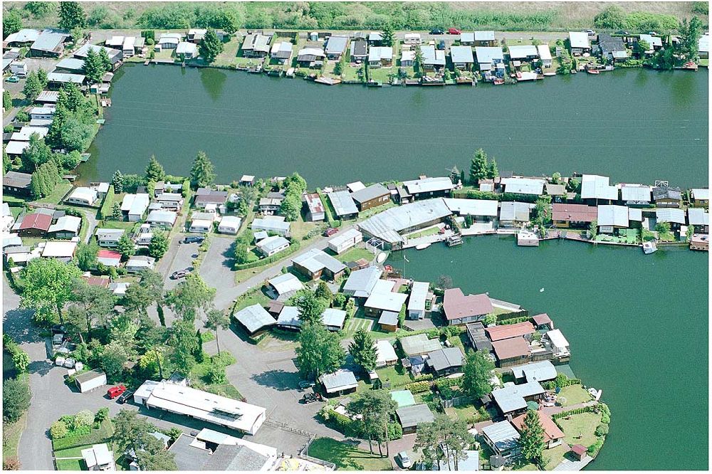 Reiskirchen von oben - Campingplatz Königsbruch