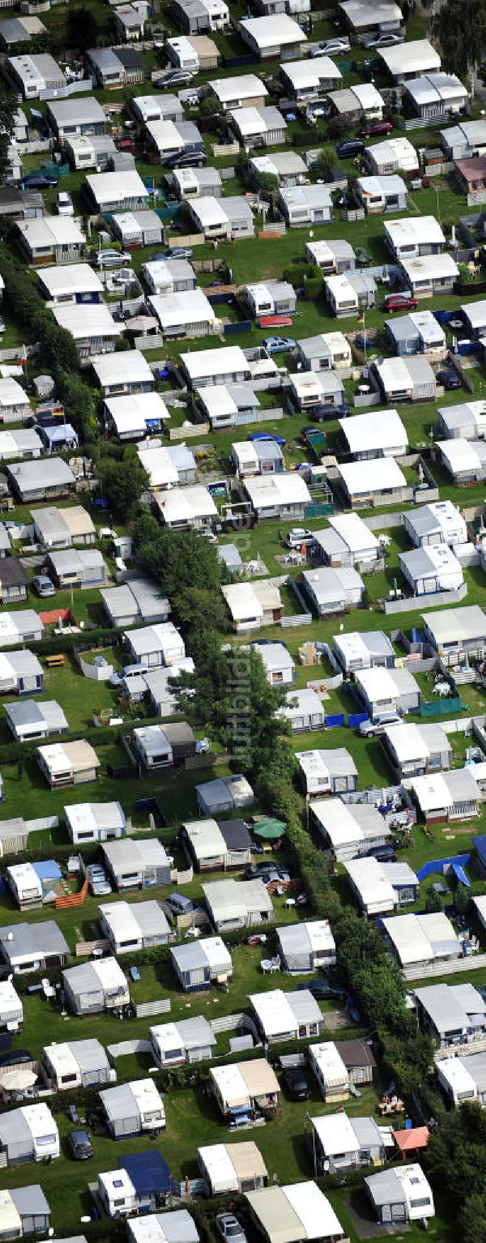 Luftbild Neustadt in Holstein - Campingplatz im Stadtteil Dörpstede in Neustadt an der Ostsee