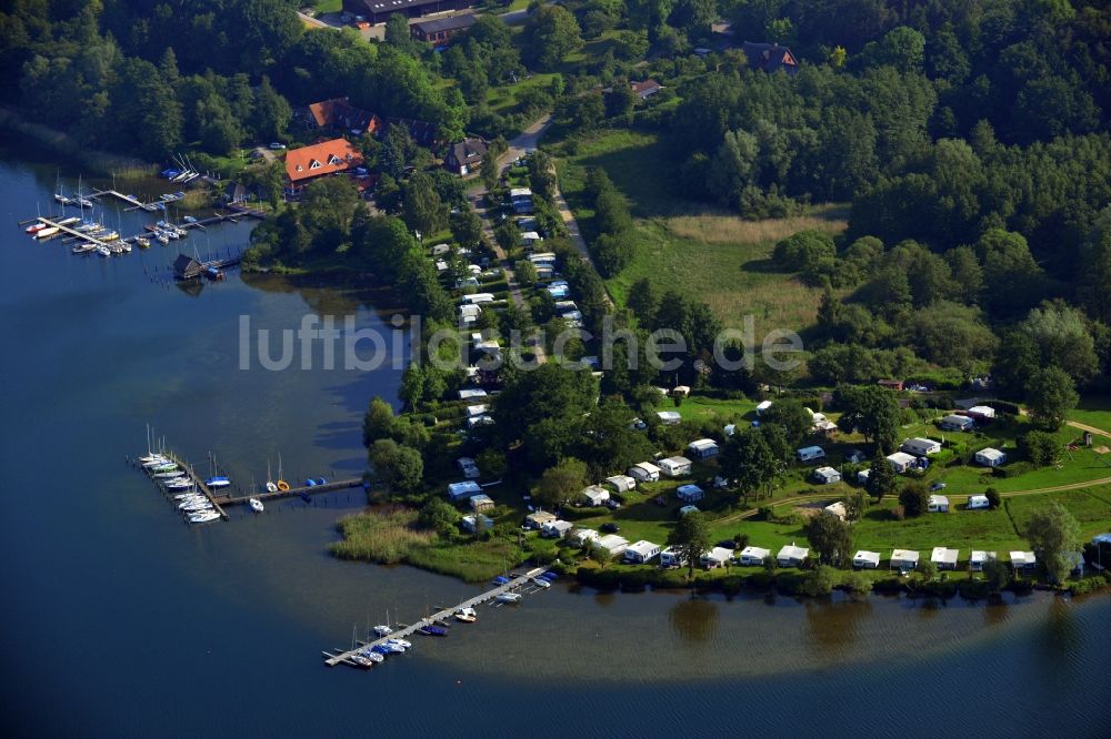 Luftbild Römnitz - Campingplatz Zur schönen Aussicht in Römnitz im Bundesland Schleswig-Holstein