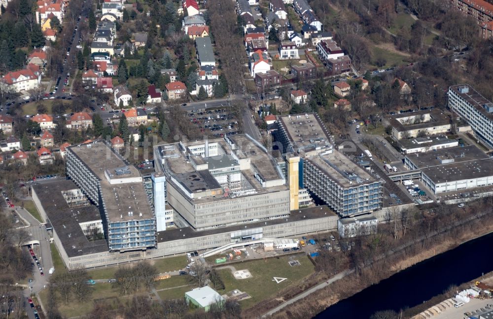 Luftaufnahme Berlin - Campus Benjamin Franklin - CBF in Berlin Steglitz