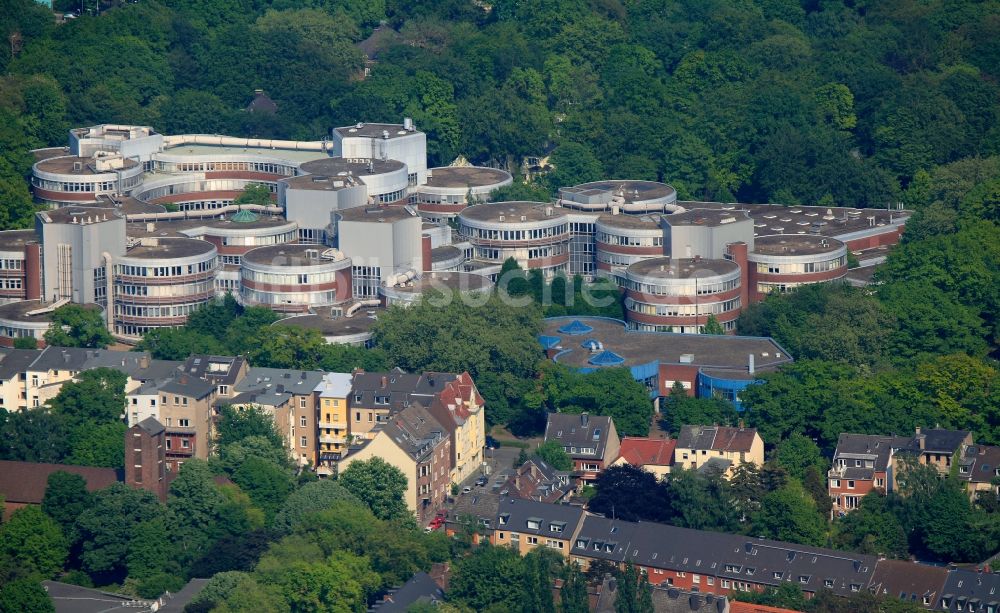 Duisburg aus der Vogelperspektive: Campus Duisburg der Universität Duisburg-Essen in Duisburg im Bundesland Nordrhein-Westfalen