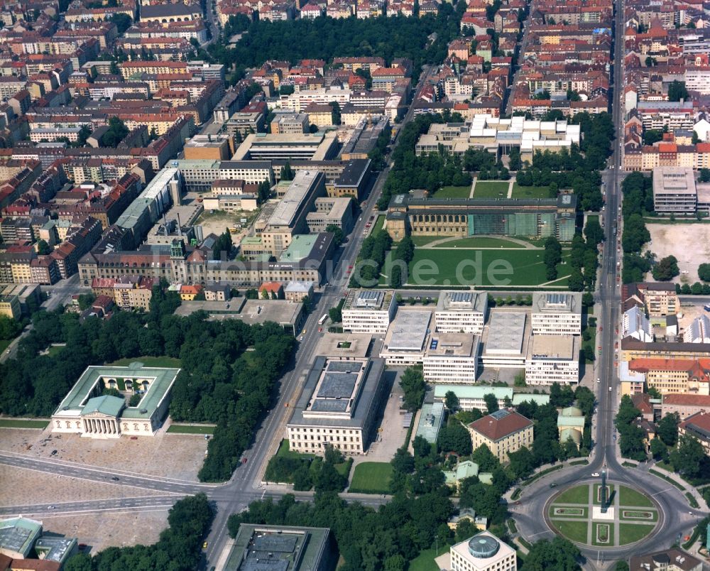 München Von Oben Campus Gebäude Der Universität Technische Universität München Im Ortsteil 