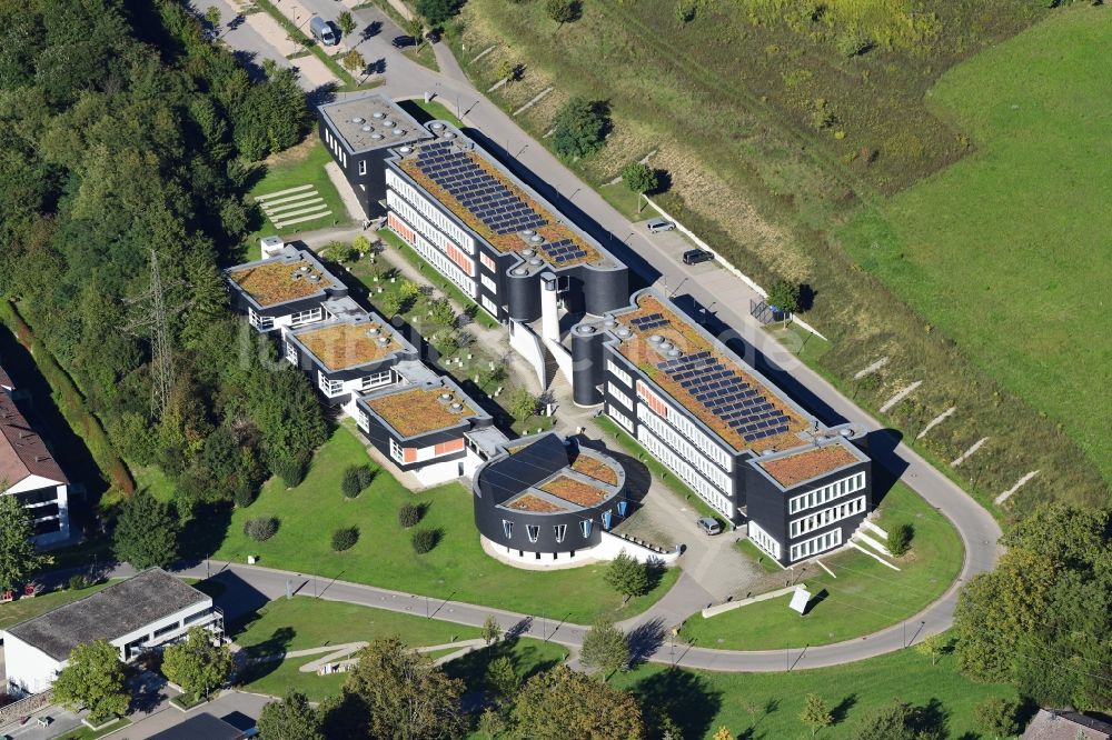 Luftaufnahme Lörrach Campus Gebäude Duale Hochschule Baden Württemberg Lörrach An Der