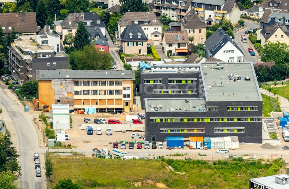 Luftbild Heiligenhaus - Campus- Gebäude der Fachhochschule Bochum, Am Hefelpark in Heiligenhaus im Bundesland Nordrhein-Westfalen