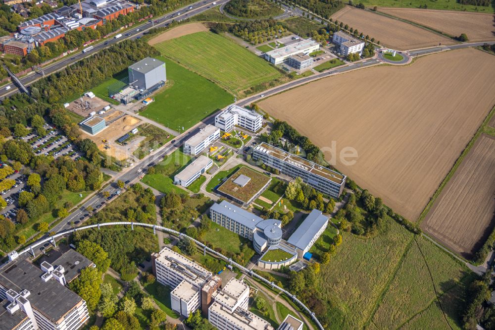 Luftaufnahme Dortmund - Campus- Gebäude der Fachhochschule Dortmund im Ortsteil Barop in Dortmund im Bundesland Nordrhein-Westfalen, Deutschland