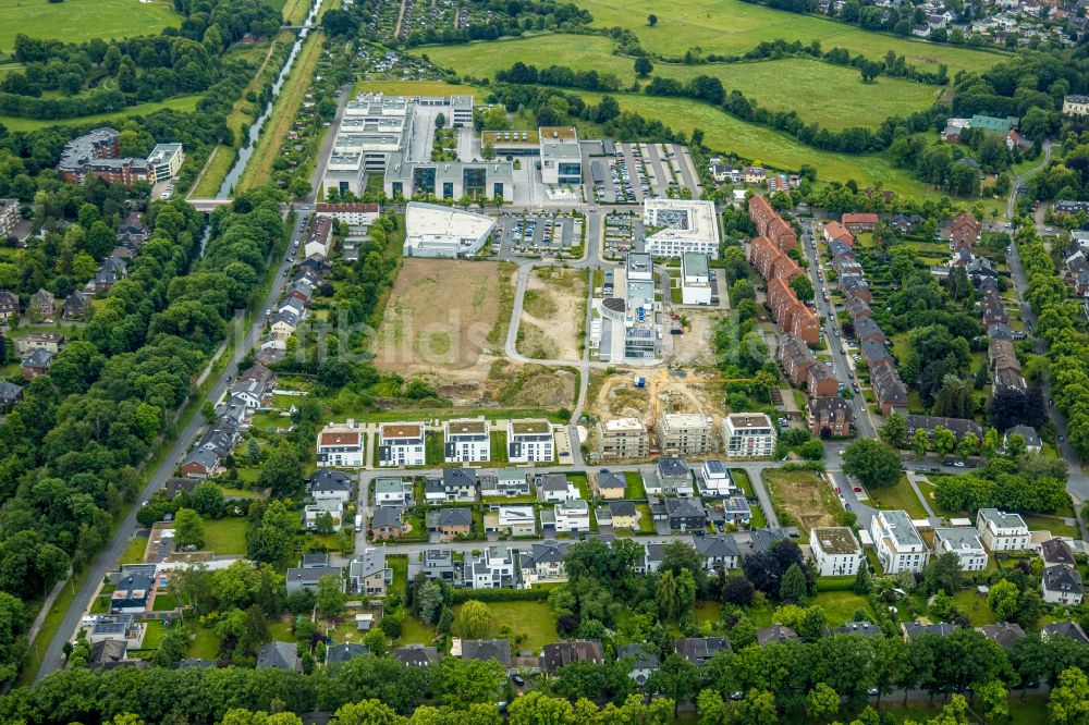 Hamm aus der Vogelperspektive: Campus- Gebäude der Hochschule Lippstadt in Hamm im Bundesland Nordrhein-Westfalen, Deutschland