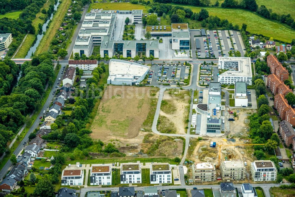 Luftbild Hamm - Campus- Gebäude der Hochschule Lippstadt in Hamm im Bundesland Nordrhein-Westfalen, Deutschland