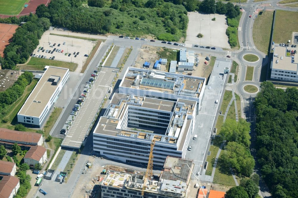 Luftbild Bochum - Campus- Gebäude der Universität Aesculap-Akademie auf dem Gesundheitscampus in Bochum im Bundesland Nordrhein-Westfalen