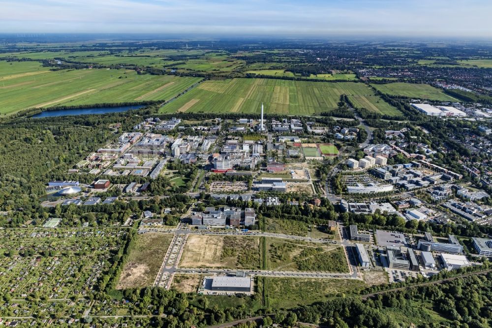 Luftaufnahme Bremen - Campus- Gebäude der Universität Bremen im Ortsteil Lehe in Bremen, Deutschland