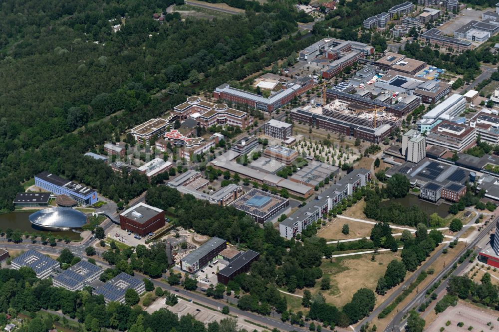 Luftbild Bremen - Campus- Gebäude der Universität Bremen im Ortsteil Lehe in Bremen, Deutschland