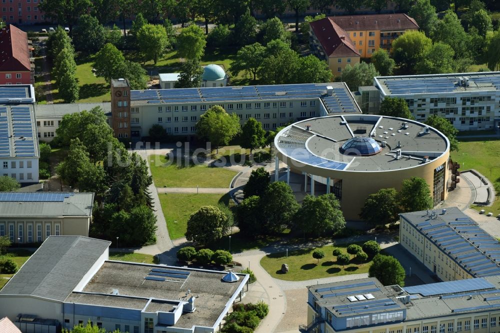 Luftbild Senftenberg - Campus- Gebäude der Universität BTU Cottbus-Senftenberg in Senftenberg im Bundesland Brandenburg, Deutschland