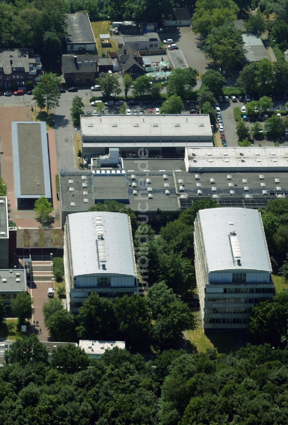 Luftbild Dortmund - Campus Süd - Gebäude der Universität in Dortmund im Bundesland Nordrhein-Westfalen