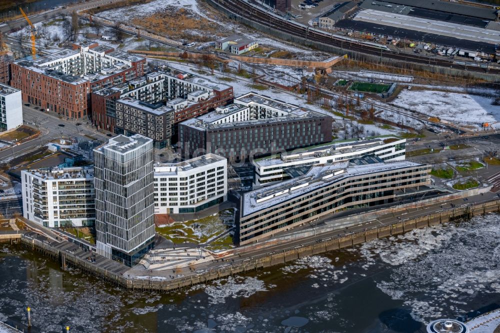 Luftbild Hamburg - Campus- Gebäude der Universität HafenCity Universität Hamburg in Hamburg, Deutschland