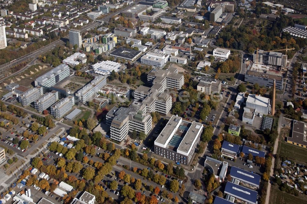 Luftbild Mainz - Campus - Gelände der Universität Johannes Gutenberg in Mainz im Bundesland 